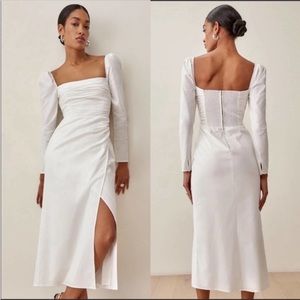 Reformation Isaac Dress - White